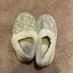 Slippers, Shorts(12), Pj bottoms(large), slipper socks, Flip flops, Weights